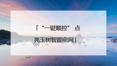 “一键顺控” 点亮玉树智能电网