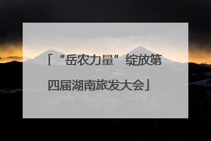 “岳农力量”绽放第四届湖南旅发大会