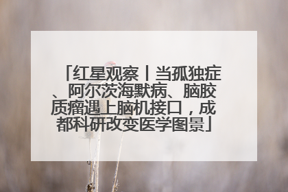 红星观察丨当孤独症、阿尔茨海默病、脑胶质瘤遇上脑机接口，成都科研改变医学图景