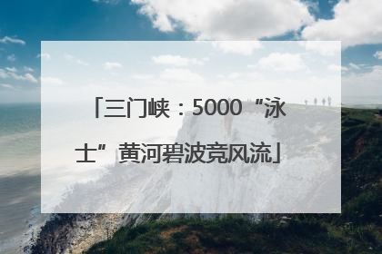三门峡：5000“泳士”黄河碧波竞风流