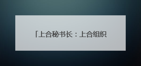 上合秘书长：上合组织将通过《上海合作组织至2035年发展战略》