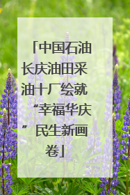 中国石油长庆油田采油十厂绘就“幸福华庆”民生新画卷