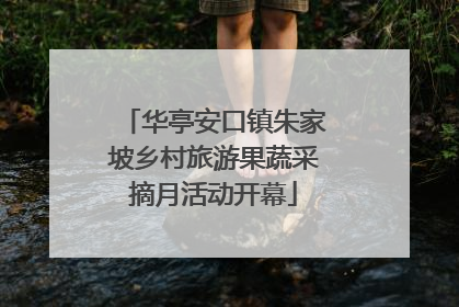 华亭安口镇朱家坡乡村旅游果蔬采摘月活动开幕
