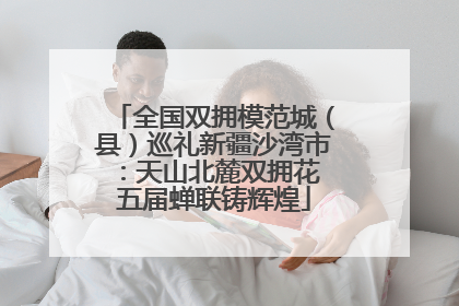 全国双拥模范城（县）巡礼新疆沙湾市：天山北麓双拥花 五届蝉联铸辉煌