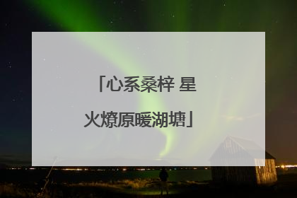 心系桑梓 星火燎原暖湖塘