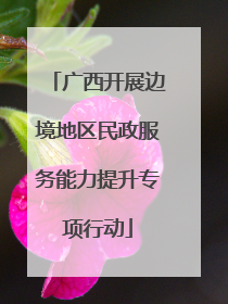 广西开展边境地区民政服务能力提升专项行动