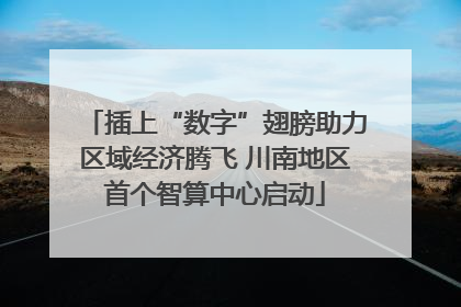插上“数字”翅膀助力区域经济腾飞 川南地区首个智算中心启动
