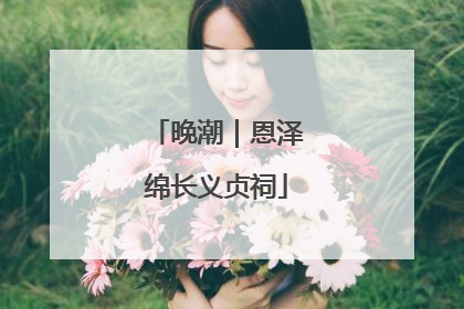 晚潮｜恩泽绵长义贞祠