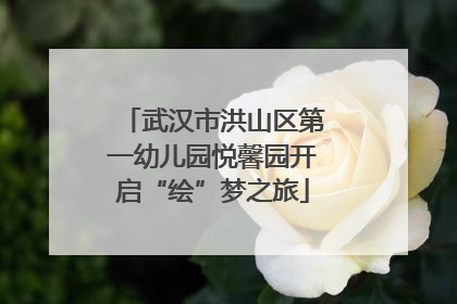 武汉市洪山区第一幼儿园悦馨园开启“绘”梦之旅