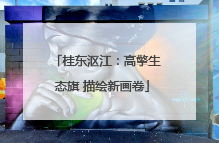 桂东沤江：高擎生态旗 描绘新画卷