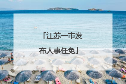 江苏一市发布人事任免
