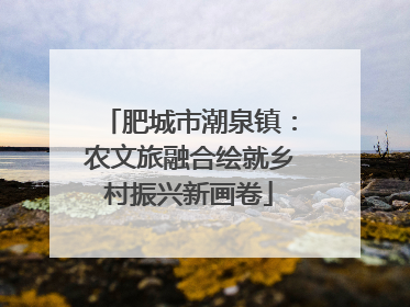 肥城市潮泉镇：农文旅融合绘就乡村振兴新画卷