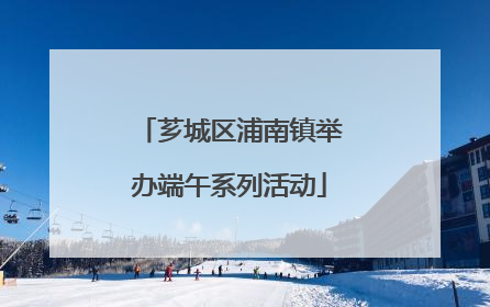芗城区浦南镇举办端午系列活动