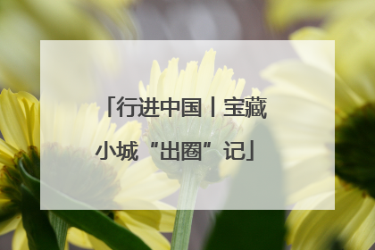 行进中国丨宝藏小城“出圈”记