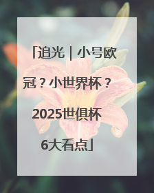 追光｜小号欧冠？小世界杯？2025世俱杯6大看点