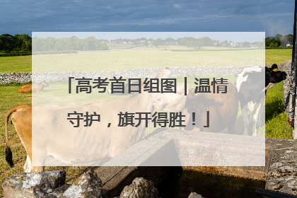 高考首日组图｜温情守护，旗开得胜！