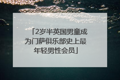 2岁半英国男童成为门萨俱乐部史上最年轻男性会员